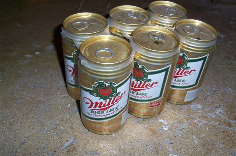 Miller Beer Six Pack W Pull Tab Cans I Purchased This Six Flickr