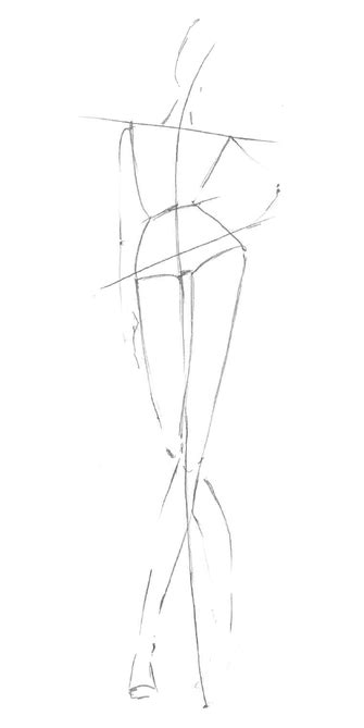 Draw Crossed Legs Do Anatomy Tracings Over Those To Find The Leg Bones