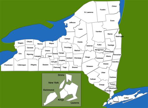 large map of new york state new york state travel guide at wikivoyage physical map of
