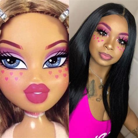 blendedbydee on instagram “i wanted to try the bratz doll challenge blendedbydee on instagram