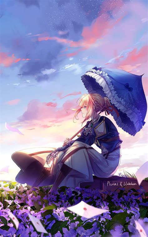 800x1280 Anime Violet Evergarden Art Nexus 7samsung Galaxy Tab 10