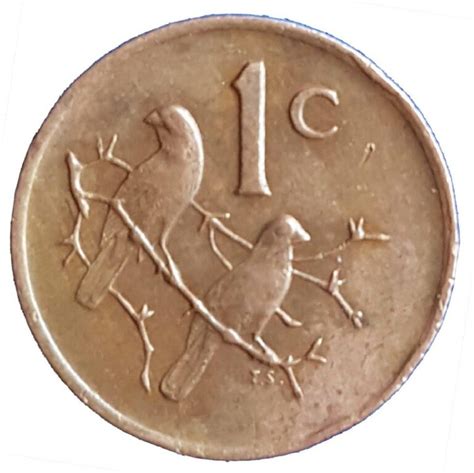 1 Cent Coin South Africa Large Type Exchange Yours For Cash Today