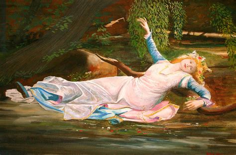 Ophelia Painting By Steve Jones Pixels