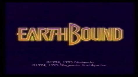 Snes Earthbound Trailer Youtube
