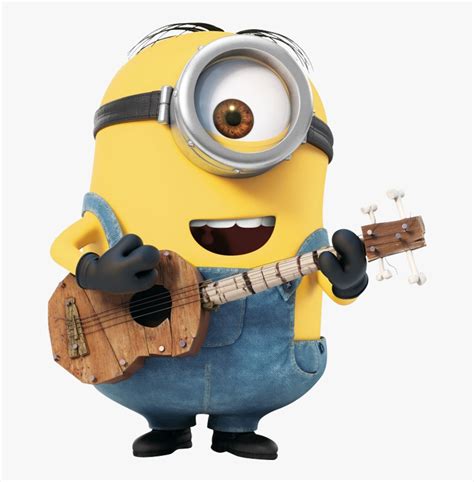 Minion With Guitar Png Minions Stuart Png Transparent Png Transparent Png Image PNGitem