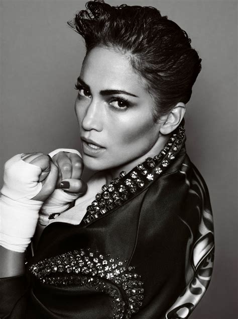 Jennifer Lopez Photo Shoot As A Sexy Boxer For V Magazine