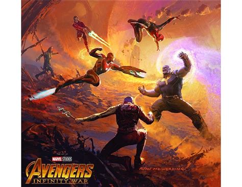 Avengers Infinity War Art Book Cover Revealed