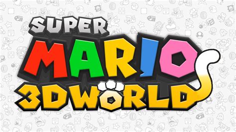 2d Super Mario 3d World Logo By Shinespritegamer On Deviantart