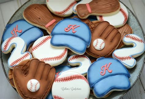 Baseball Birthday Cookies Baseball Birthday Birthday Cookies Custom