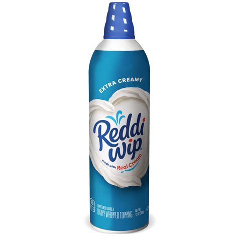 Buy Reddi Wip Extra Creamy Whipped Topping 13 Oz Spray Can Online At Lowest Price In Ubuy Nepal