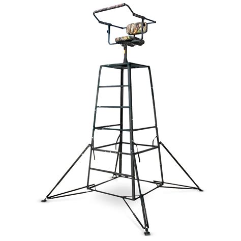 Atv Anywhere Tower Deer Stand 142430 Tower And Tripod Stands At