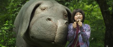 Review In ‘okja A Girl And Her Pig Take On The Food Industrial