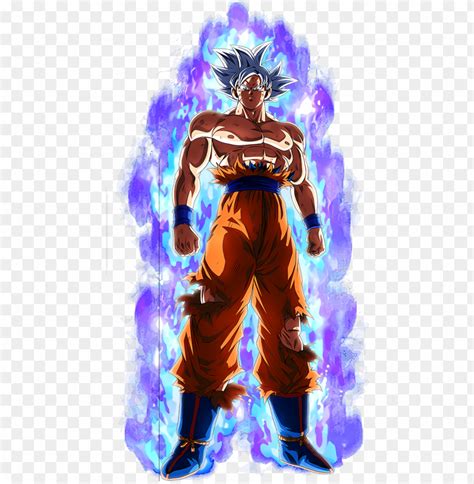 W Aura Arts Goku Mastered Ultra Instinct Deviantart Png Image With
