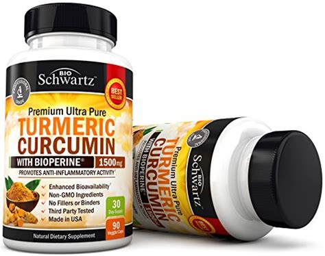 Buy Bioschwartz Turmeric Curcumin Powder With Bioperine Mg