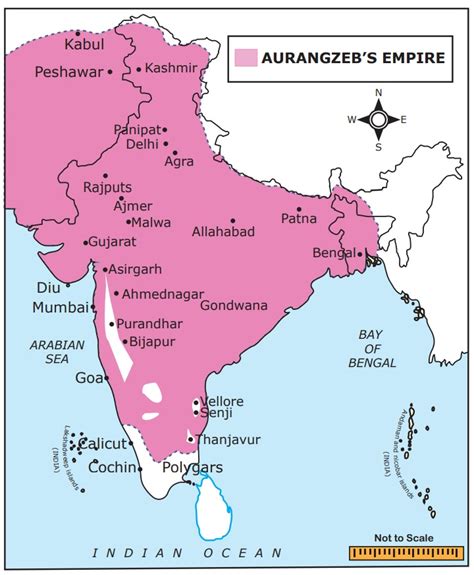 Aurangzeb 16581707 The Mughal Empire Term 2 Unit 2 History