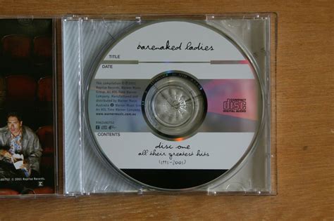 Barenaked Ladies ‎ Disc One All Their Greatest Hits 1991 2001 Box C709 Ebay