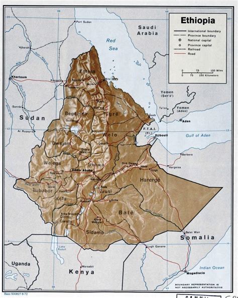 The Real Map Of Ethiopian Regions That We Know And Th