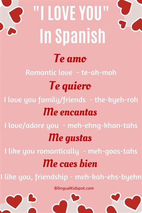 [] how to say “i love you” in spanish and other spanish romantic phrases