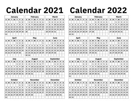 A4 2022 Calendar Printable Printable Calendar 2021 Riset