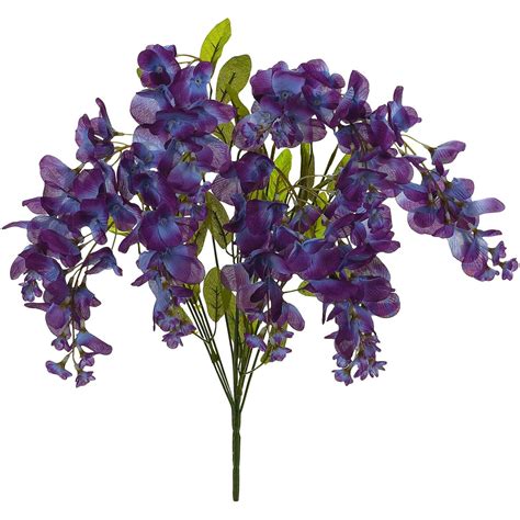 Teters Floral Summer Collection 21 Wisteria Bush 6 Piece