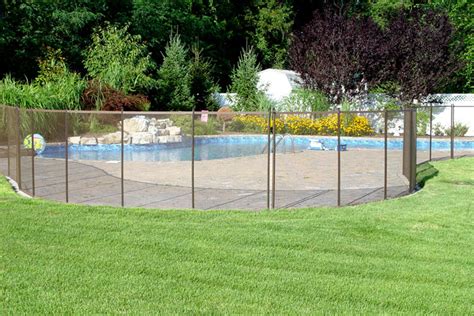 Our removable swimming pool fence is the safest pool fence you can find anywhere. ChildGuard Mesh Removable DIY Pool Fence