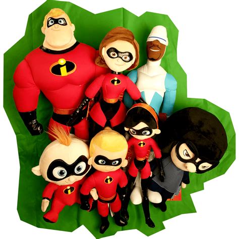 Incredibles 2 Plush Figure Toy Collector Set Mr Incredible