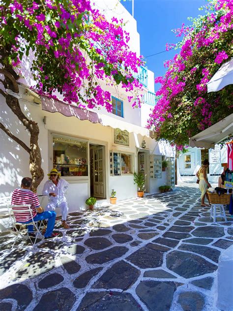 Mykonos Colorful Street Named Most Beautiful In The World By Cnn
