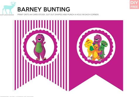 Pin By Justlovedesign On Justlovedesign Blog Barney Party Barney
