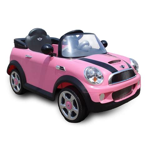 mini cooper 6v pink ride on car target australia pink mini coopers mini cooper s toys uk