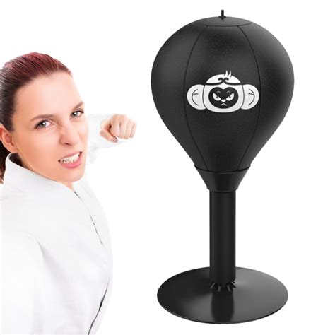 Jzenzero Stress Buster Desktop Punching Bag Suctions To Your Desk