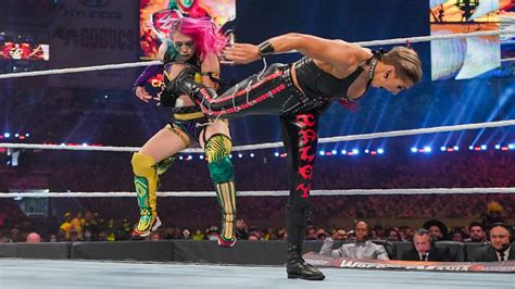 Asuka Vs Rhea Ripley Raw Womens Championship Match Photos Wwe