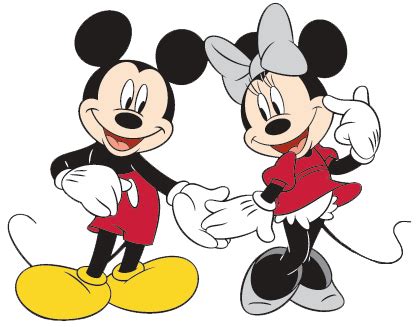 Mickey & Minnie Clipart | Mickey mouse, Mickey, Mickey ...