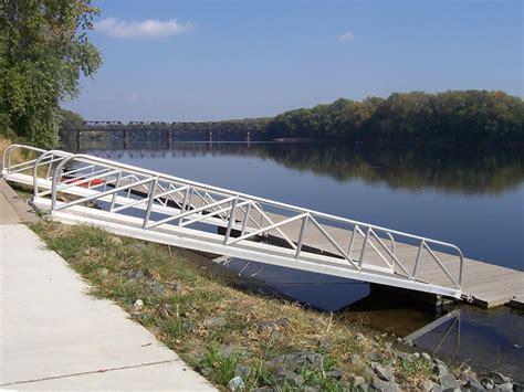 Aluminum Gangways Hartford Riverfront Recapture Rowing