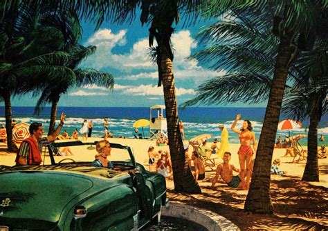 Roger Wilkerson The Suburban Legend Tropical Poster Beach Art