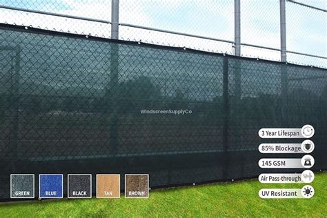Heavy Duty 6 Ft X 200 Ft Privacy Windscreen Fence Screen