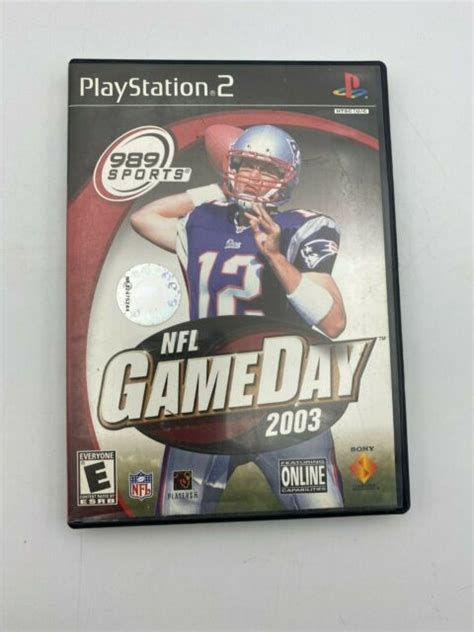 Nfl Gameday 2003 Sony Playstation 2 2002 Cib Complete Football Video
