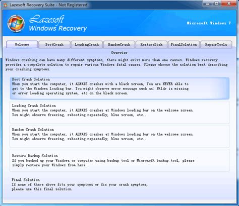 Lazesoft Recovery Suite How To Fix Boot Problems If Windows Does Not
