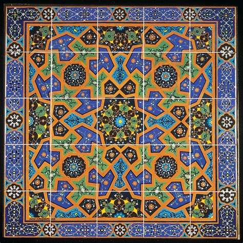Persian Tiles Persian Art Art Deco Tiles