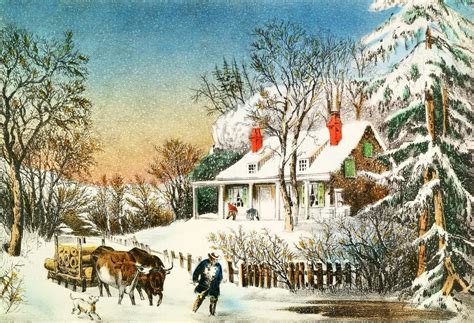 Currier And Ives The Essential Decoration For Victorian Homemaking 5