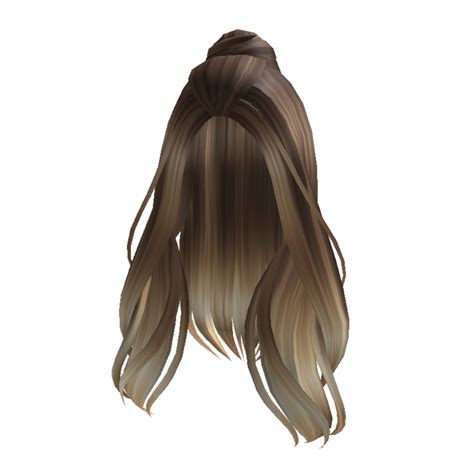 Roblox Dark Brown Hair Png Image With Transparent Background Toppng