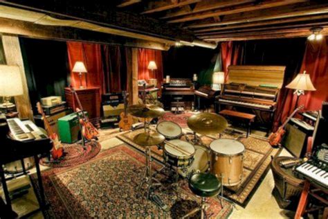 Related | Music studio room, Home music rooms, Basement studio