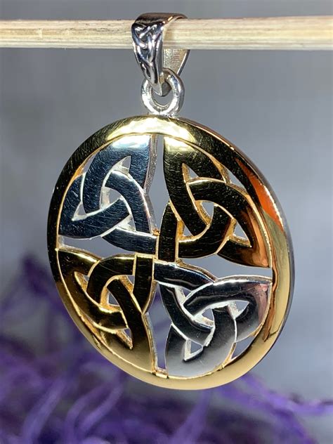 Trinity Knot Necklace Irish Jewelry Celtic Knot Jewelry Triquetra