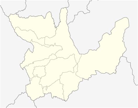 Mapa De Huánuco Provincia Municipios Turístico Y Carreteras De
