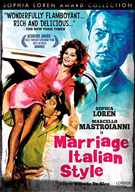 Sophia loren at her home. Marriage Italian Style (Matrimonio All'Italiana) - Lavazza ...