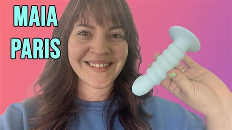 Sex Toy Review Maia Paris Ribbed Silicone Dildo Harness Compatible