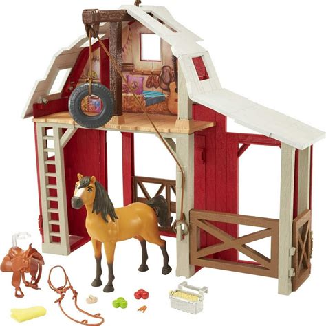 Spirit Untamed Barn Playset With Spirit Horse Barn 3 Play Areas 10