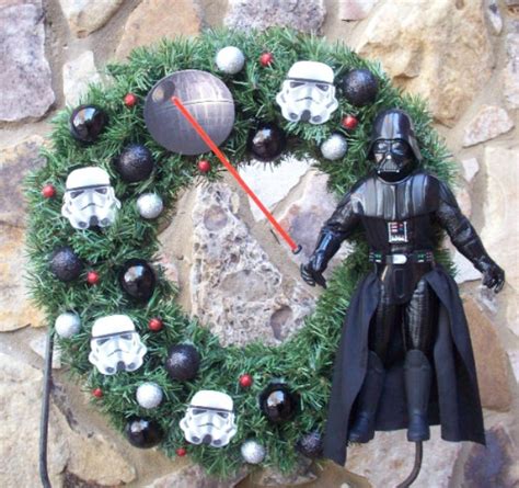 15 Delightfully Geeky Wreaths Christmas Holidays Wreaths Marvel