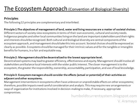 The Humboldt Current System Ecosystem Approach To Fisheries