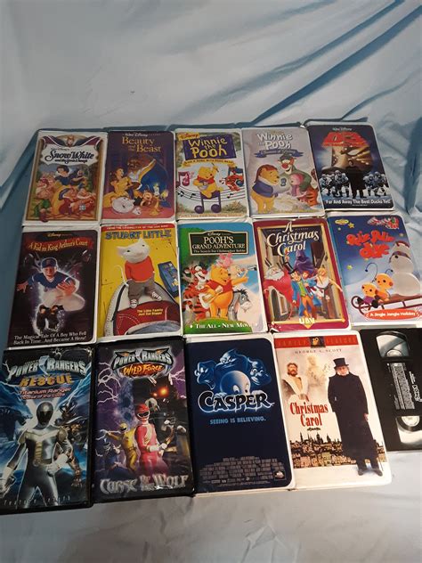Lot Of Vintage Vhs Movies Disney Classics And More Many Etsy