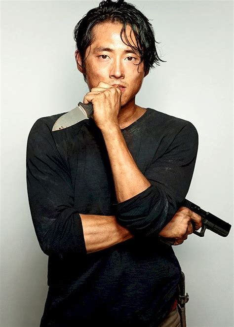 Outtakes Of Steven Yeun As Glenn Rhee Photographed By Dylan Coulter For